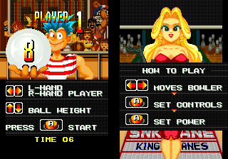 League Bowling screenshot 7 for Neo Geo